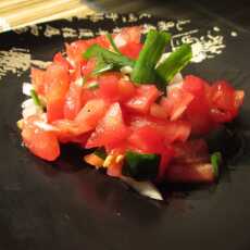 Przepis na Najprostsza sałatka z pomidorów