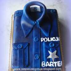 Przepis na Tort 'POLICJA'...