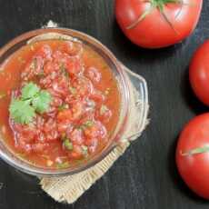 Przepis na Salsa pomidorowa z kolendrą
