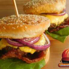 Przepis na Hamburger amerykanski z grilla