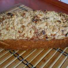 Przepis na Ciasto z jabłkami i kruszonką (apple bread)