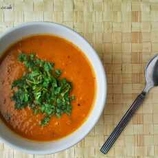 Przepis na Maroccan Spiced Carot and Coriander Soup 