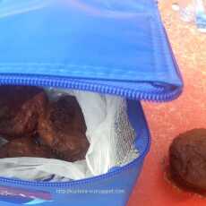 Przepis na Muffiny czekoladowe z żurawiną