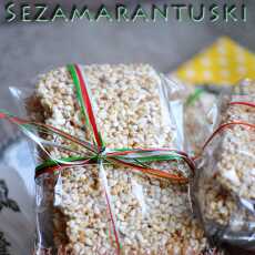 Przepis na Sezamarantuski- sezamki z amarantusem