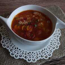 Przepis na Zupa pomidorowa z duszonych warzyw 