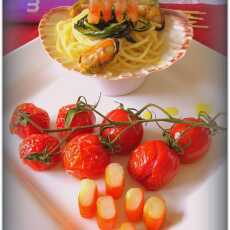 Przepis na Spaghetti marinara.