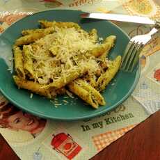 Przepis na Penne w sosie koperkowym z cieciorką / Penne in dill sauce with chickpeas