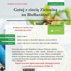 Przepis na Bezpłatne warsztaty kulinarne dla dzieci na katowickim BioBazarze już w sobotę, 12 września!