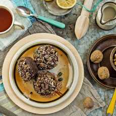 Przepis na Czekoladowe muffinki z burakiem :) (bez glutenu, bez laktozy)