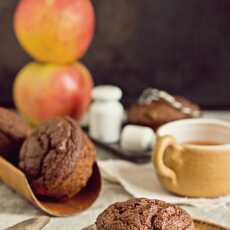 Przepis na Przepyszne wegańskie muffinki daktylowo-jabłkowe (bez tłuszczu i cukru)