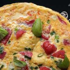 Przepis na Omlet z pomidorami/Frittata con pomodori.