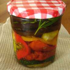 Przepis na Pieczone warzywa marynowane w oliwie