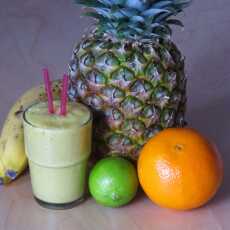 Przepis na Smoothie mango-banan z miętą