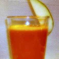 Przepis na Domowy sok marchewkowo - gruszkowy