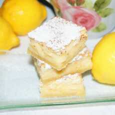 Przepis na Lemon bars-cytrynowe kwadraciki