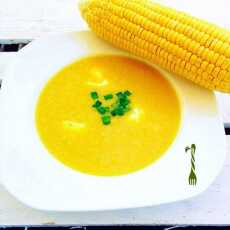 Przepis na Zupa krem z kukurydzy.
