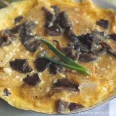 Przepis na Omlet z marynowanymi grzybkami