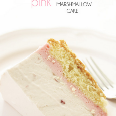 Przepis na PINK MARSHMALLOW CAKE / PIANKOWY TORT