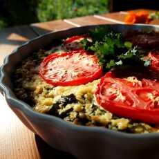 Przepis na Tarta z jarmużem i soczewicą / Kale Lentil Tart