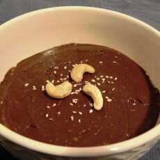 Przepis na Wegański surowy budyń czekoladowy / Raw vegan chocolate pudding