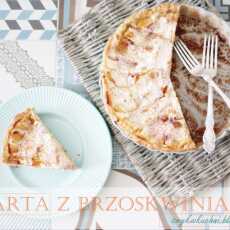 Przepis na Tarta z brzoskwiniami! Bardzo łatwa!