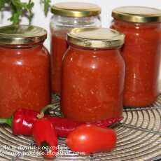 Przepis na Sos z pomidorków koktajlowych do słoików