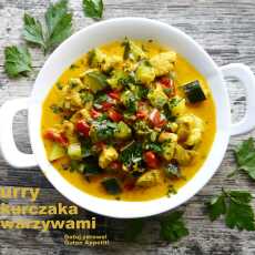 Przepis na Curry z kurczaka z warzywami na ostro