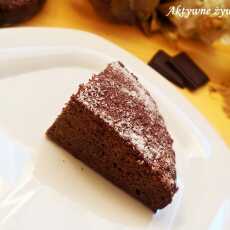 Przepis na Ciasto gryczano-żolędziowe z polewą czekoladową