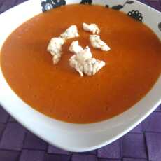 Przepis na Zupa krem pomidorowy.
