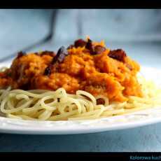 Przepis na Spaghetti z sosem dyniowym