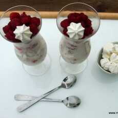 Przepis na Eton mess z malinami