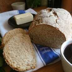 Przepis na Chleb z serwatką i drożdżami na liściach pokrzywy 