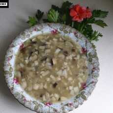 Przepis na Gęsta zupa z prawdziwków bez mąki