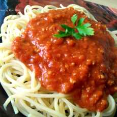 Przepis na Spaghetti po bolońsku