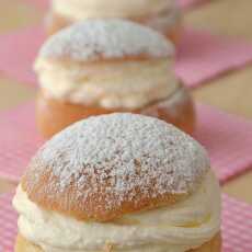 Przepis na Szwedzkie bułeczki - semla (semlor) 