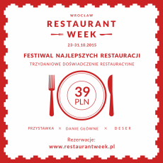 Przepis na Festiwal - Restaurant Week Polska | 3 dania za 39 zł