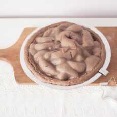 Przepis na BAKING :: Chocolate gingerbread pie with pears