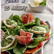 Przepis na Pizza w 15 minut.
