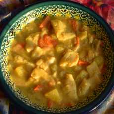 Przepis na Rybne curry z fenkułem i ziemniakami