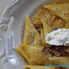 Przepis na Penne giganti z dynią i szynką parmeńską