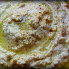 Przepis na Hummus, czyli pasta z ciecierzycy + tahini