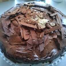 Przepis na Tort czekoladowo-marcepanowy