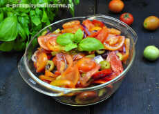 Przepis na Szybka sałatka z pomidorów