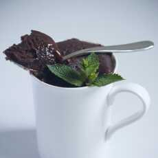 Przepis na Mug Cake au Chocolat - 100% de bonheur / Czekoladowe Ciasto w Kubku - 100% szczęścia