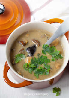 Przepis na Zupa ze świeżych grzybów