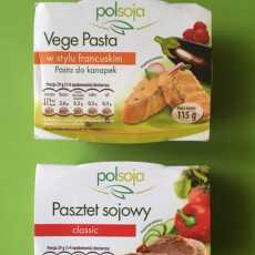 Przepis na Vege Pasta w stylu francuskim i Pasztet sojowy Polsoja