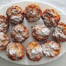 Przepis na Muffinki dyniowo - marchewkowe z orzechami / Muffins with pumpkin, carrot and walnuts