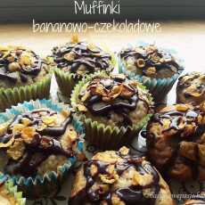 Przepis na Muffinki bananowe z czekoladą