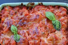 Przepis na Cannelloni z bakłażanem w sosie pomidorowym