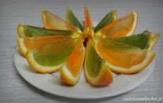 Przepis na Galaretka w pomarańczach